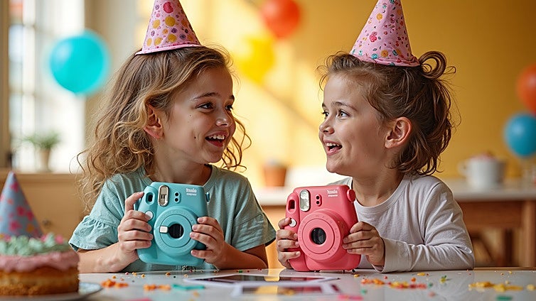 Introduce a los peques en el mundo de la fotografía con estas cámaras de fotos instantáneas
