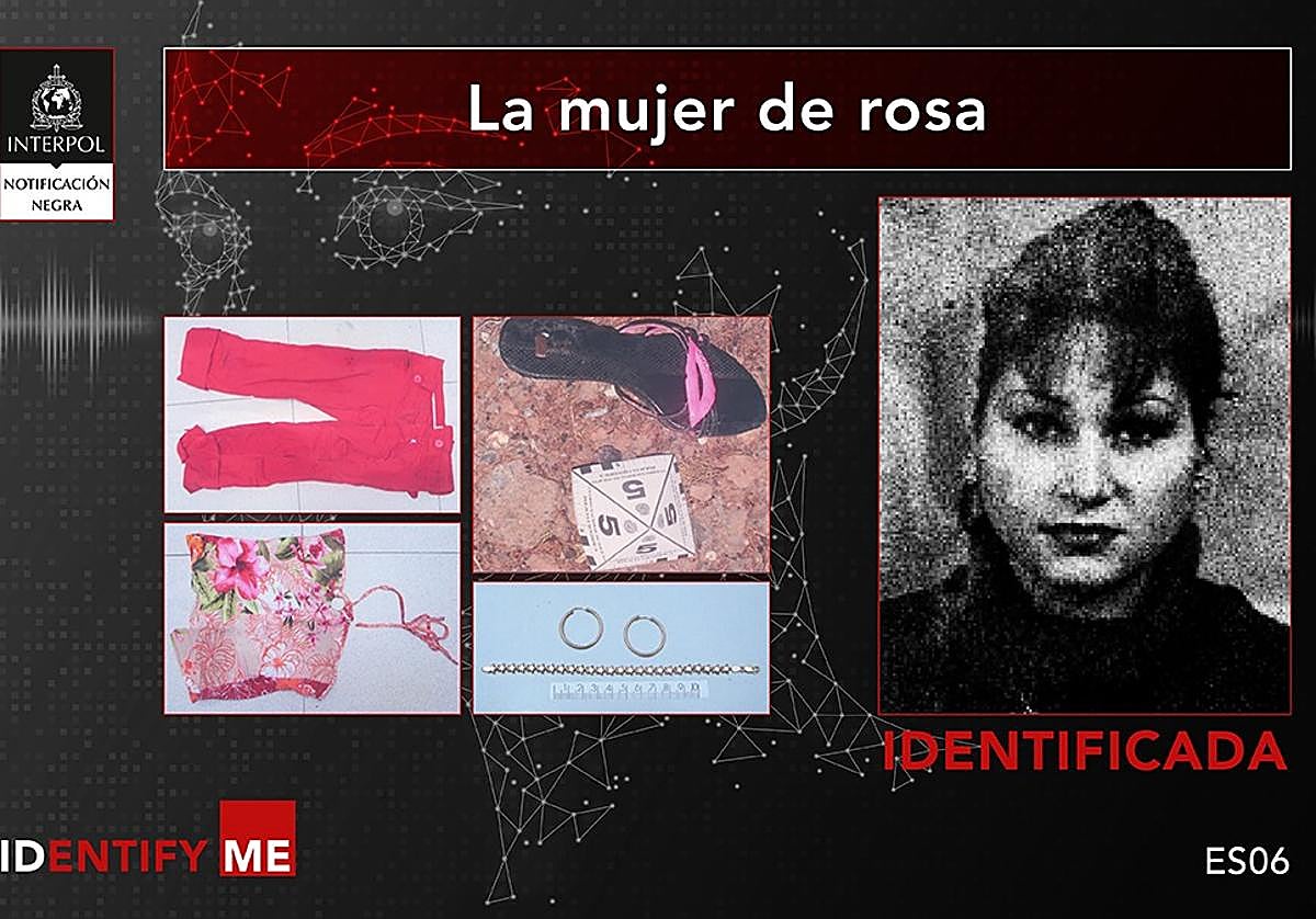 La Policía Nacional identifica a 'la mujer de rosa' dos décadas después de su asesinato