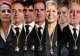 Integrantes del tribunal juzgador: Carmen Lamela, Manuel Marchena, Antonio del Moral, Andrés Martínez Arrieta, Susana Polo, Ana Ferrer y Juan Ramón Berdugo.