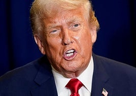 Donald Trump, presidente de Estados Unidos.