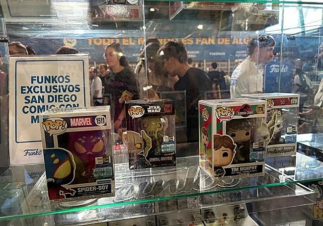 Muñecos coleccionables 'Funko Pop'.