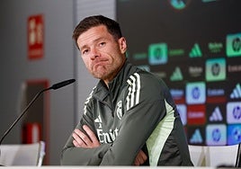 Xabi Alonso: «Me gusta ver a Vinicius sonreír»