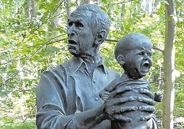 Escultura dedicada a George W. Bush.