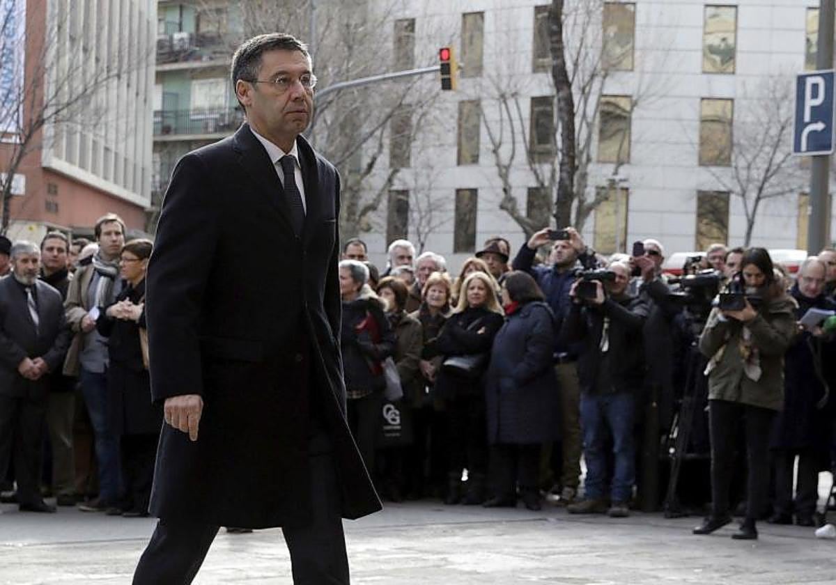 El ex presidente del Barcelona Josep Maria Bartomeu