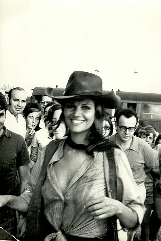 Claudia Cardinale rodó en 1971 'Las Petroleras' a apenas 20 kilómetros de Sad Hill, en la provincia de Burgos.
