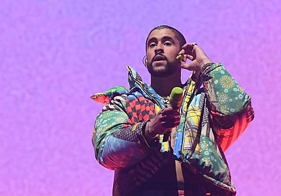 El cantante Bad Bunny