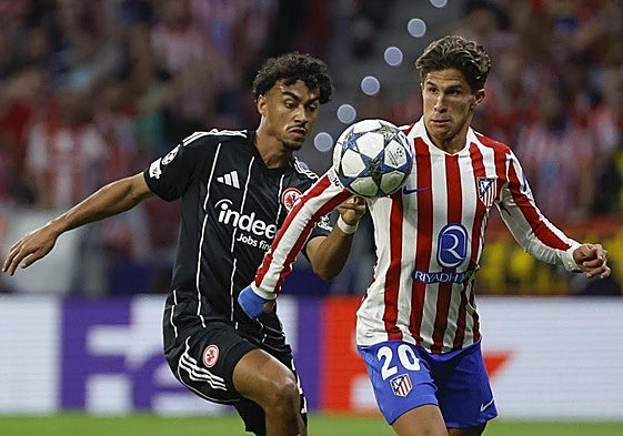 Así hemos narrado la goleada del Atlético ante el Eintracht