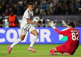 Así hemos narrado la goleada del Real Madrid en Almaty