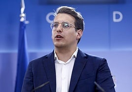 El diputado de la CHA en el grupo parlamentario Sumar, Jorge Pueyo.