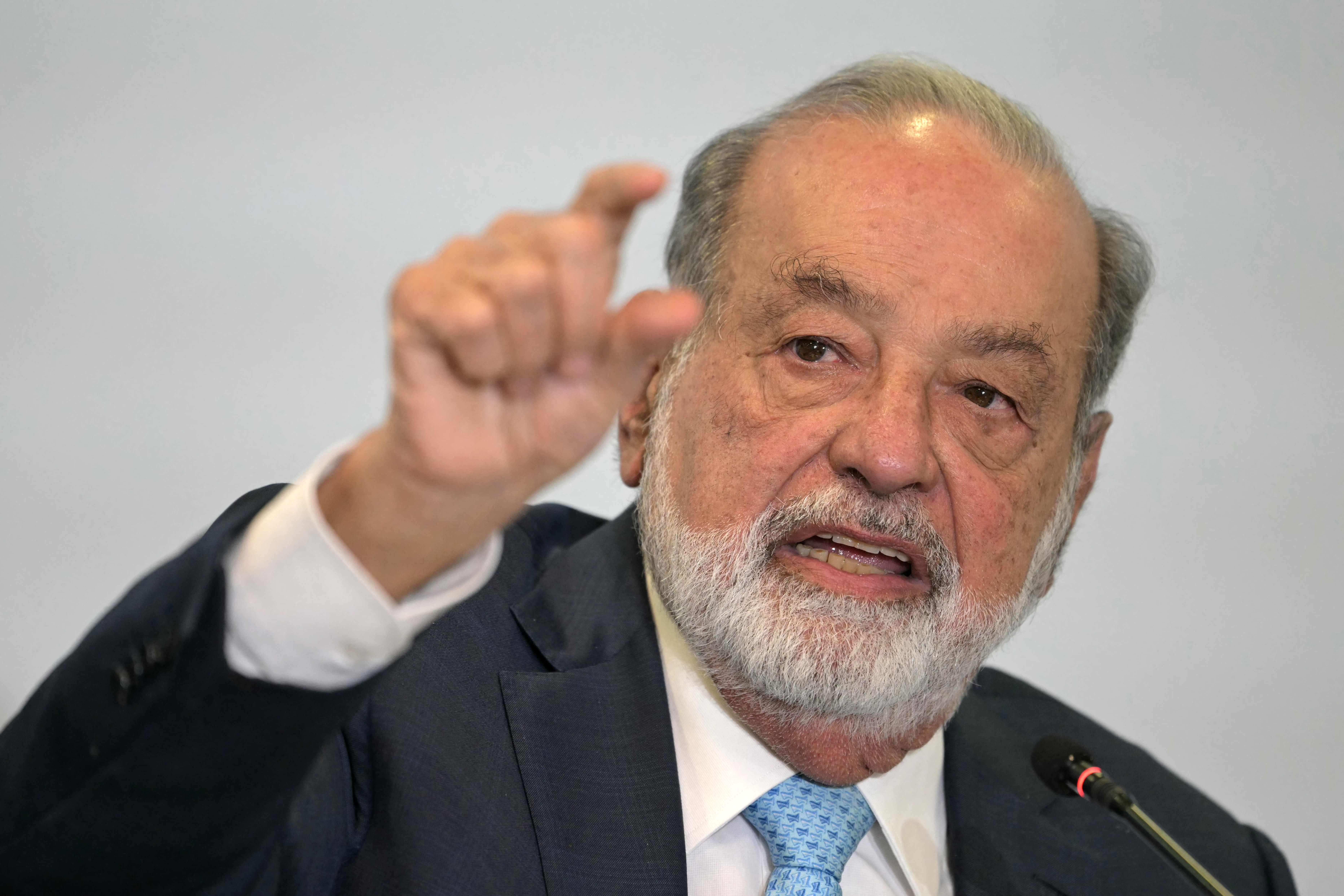 Empresario mexicano Carlos Slim.