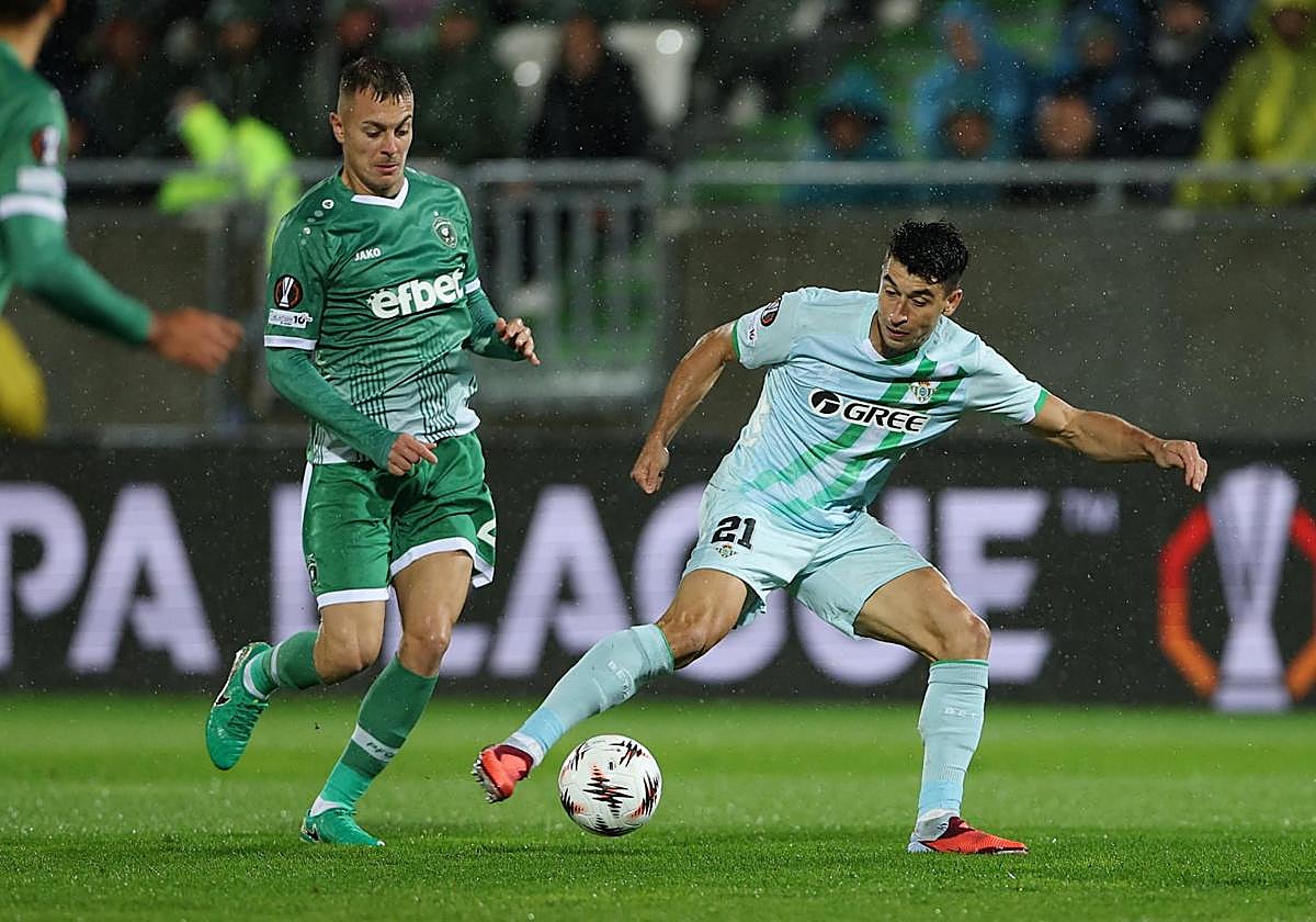Así hemos narrado el triunfo del Betis en feudo del Ludogorets