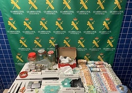 Incautación de la Guardia Civil en el narco