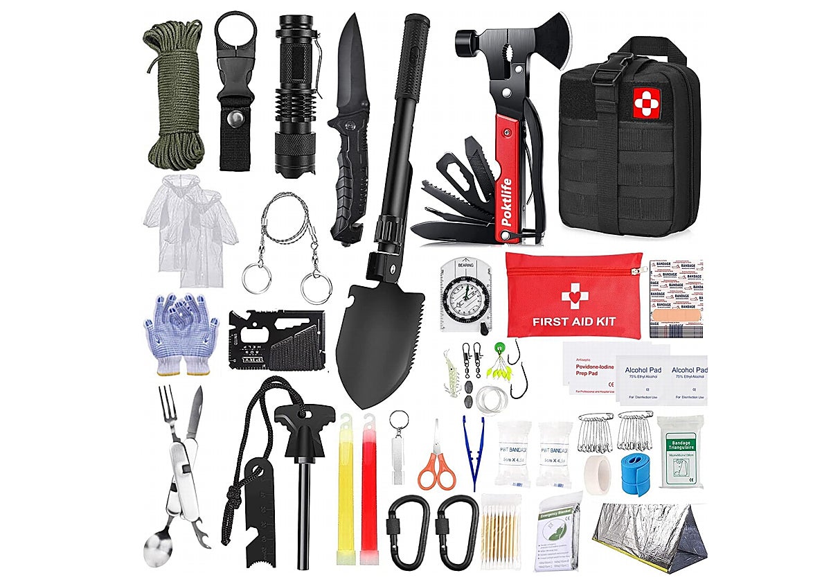 Desde una pala plegable a una manta térmica: Este es el kit de supervivencia que necesitas en caso de emergencia