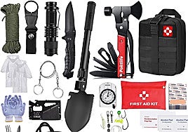 Desde una pala plegable a una manta térmica: Este es el kit de supervivencia que necesitas en caso de emergencia