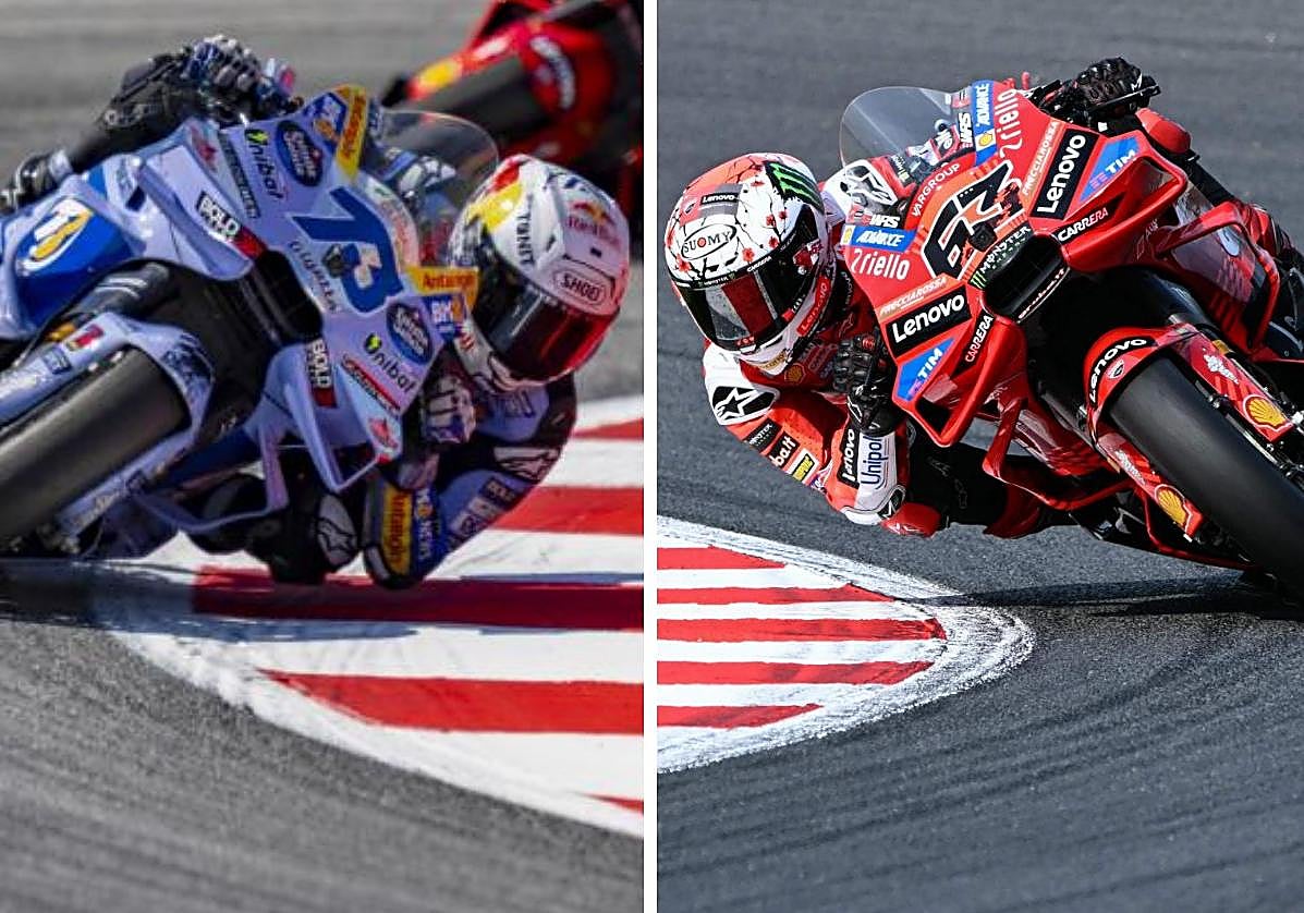 Álex Márquez y Pecco Bagnaia.