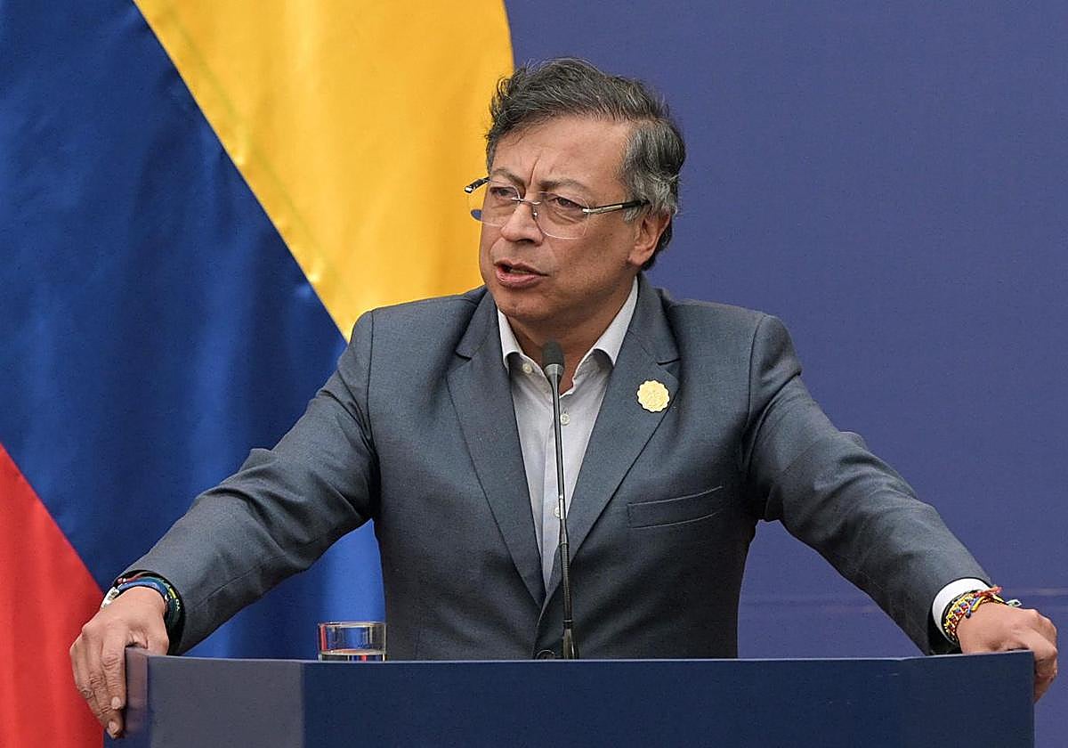 El presidente de Colombia, Gustavo Petro.