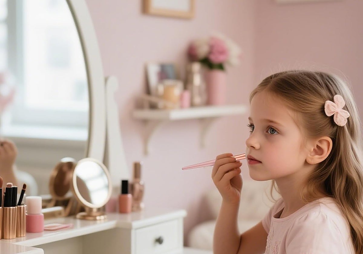 Sombra aquí, sombra allá: No te pierdas estos sets de maquillaje infantil para niñas coquetas