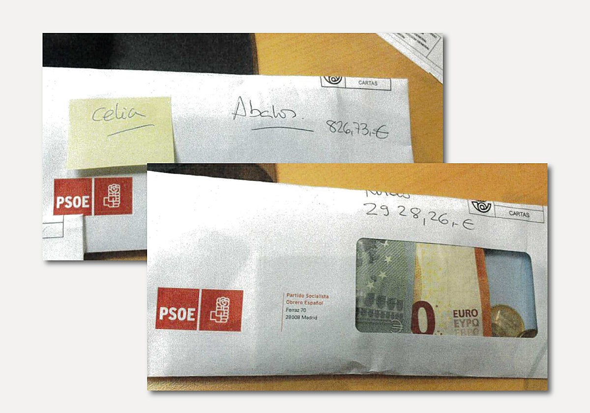 Fotos del informe de la UCO