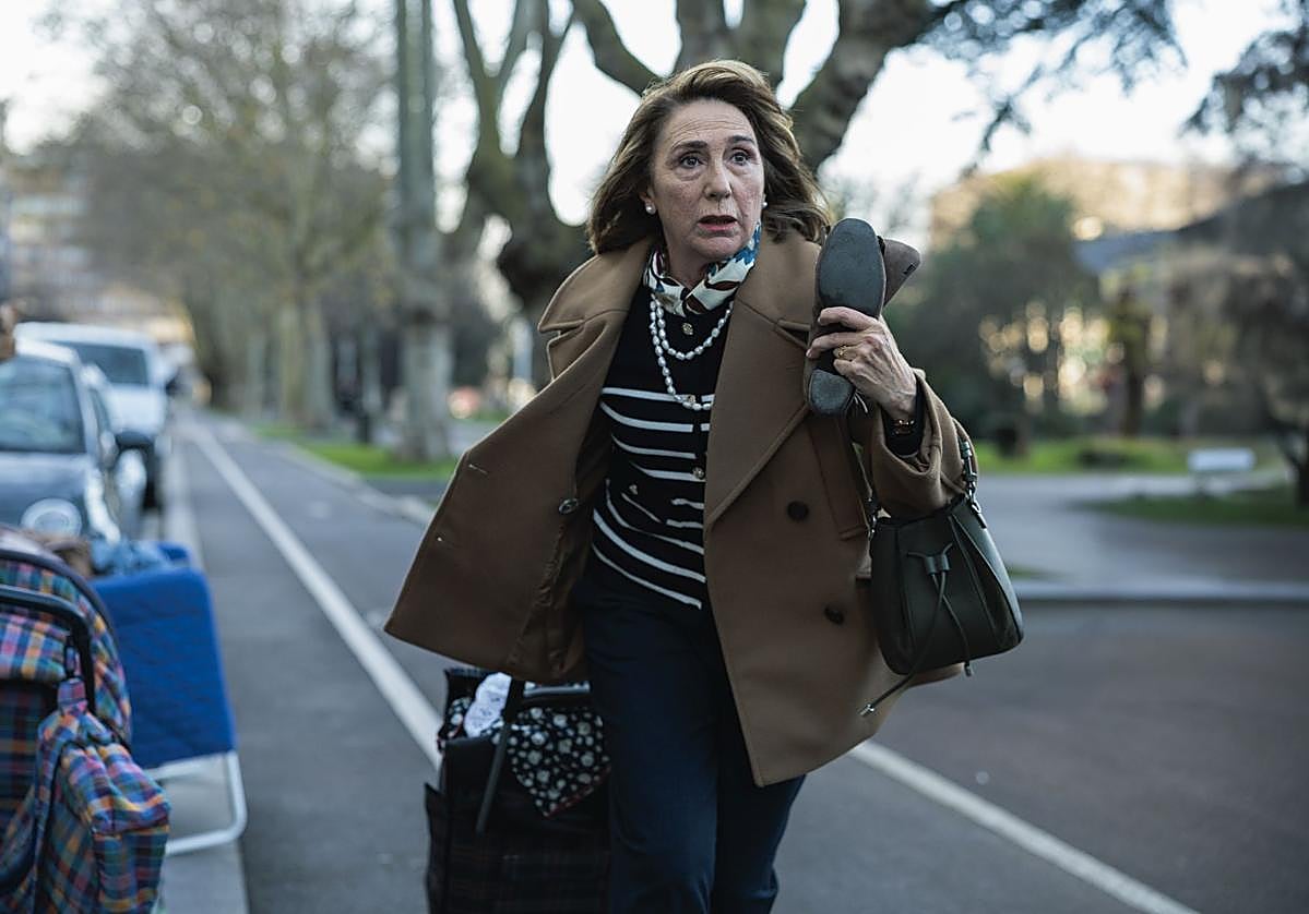 Gracia Olayo, en un fotograma de la serie.