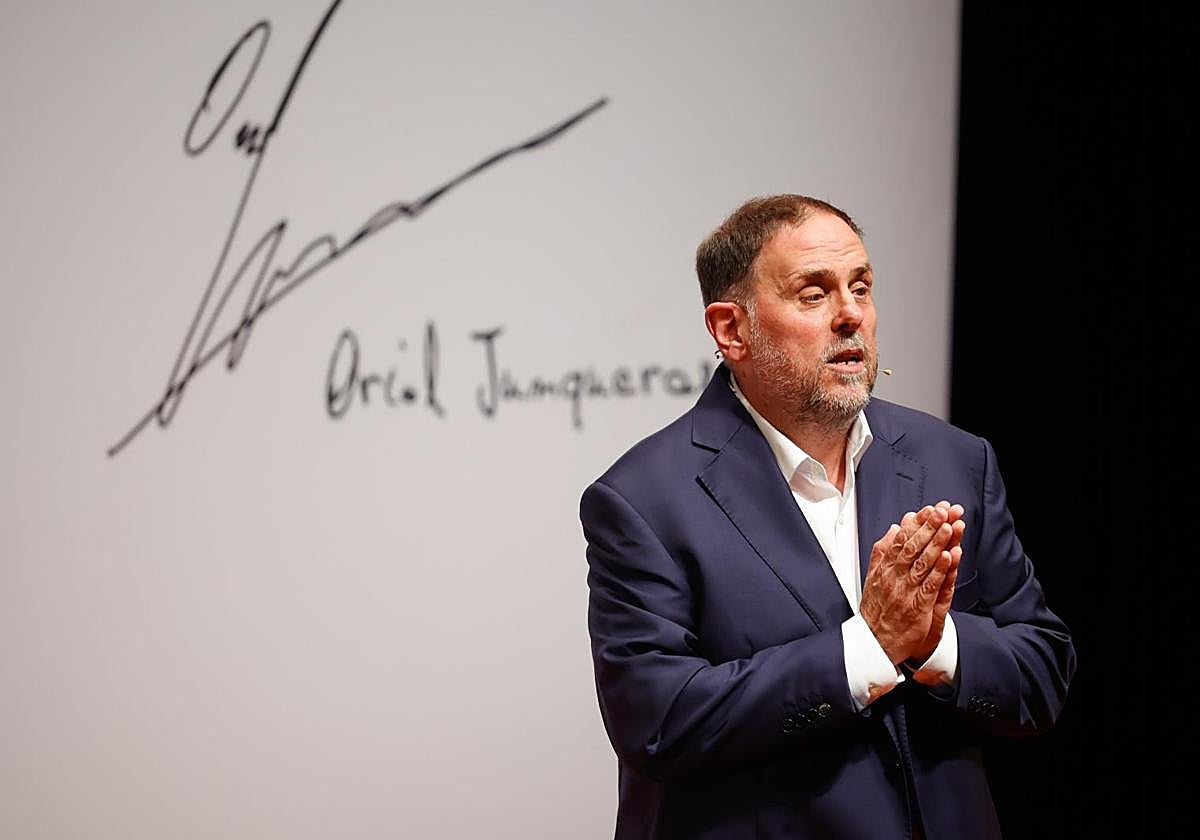 Oriol Junqueras, presidente de ERC.