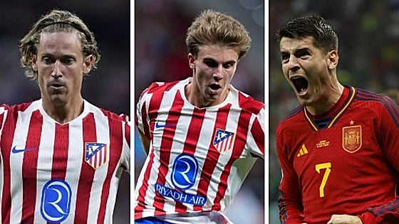 Barrios y Llorente se suben a una selección de la que se cae Morata