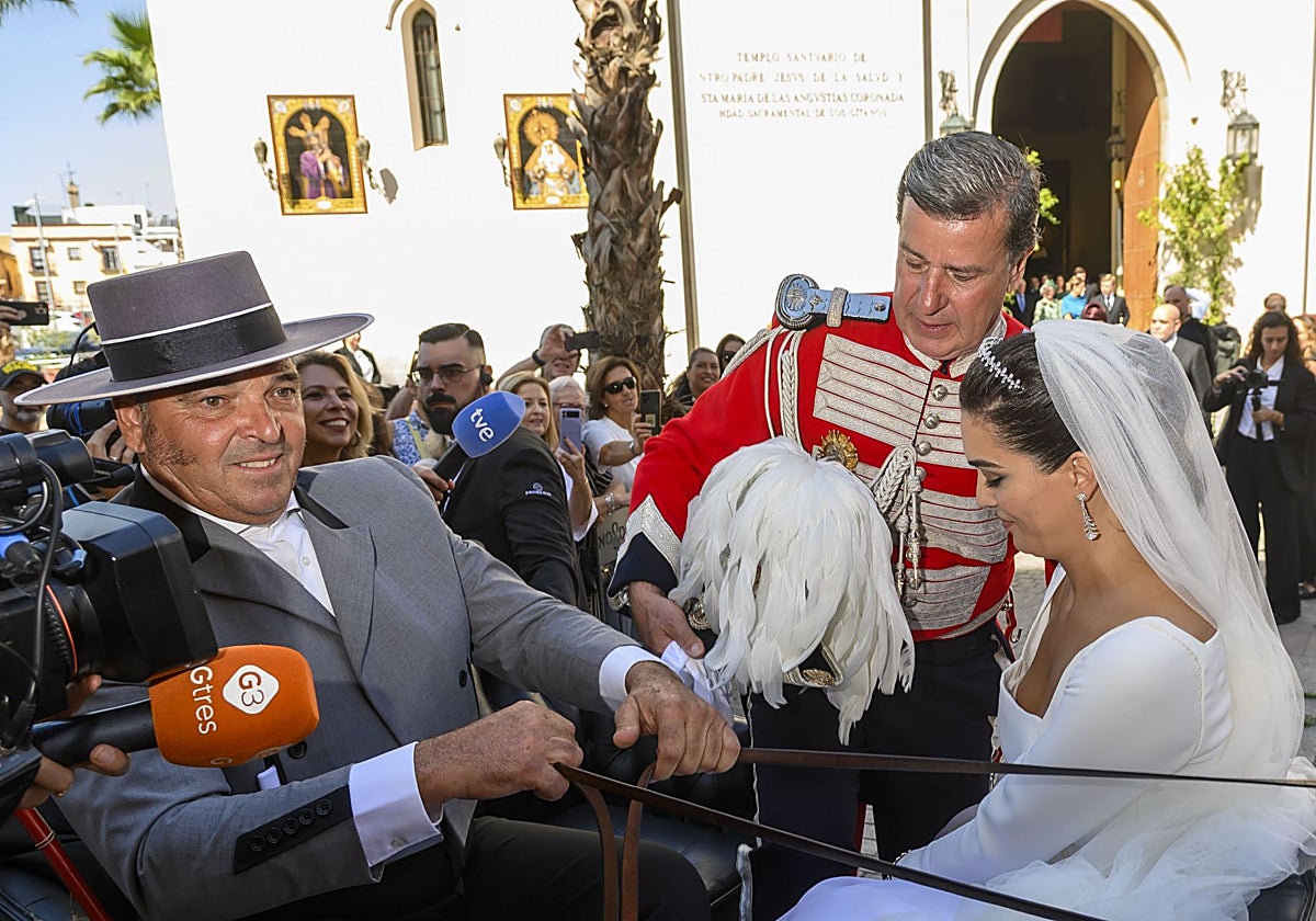 Cayetano Martínez de Irujo y Bárbara Mirjan.