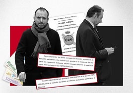 La UCO señala al primogénito de Ábalos como clave en la ocultación del dinero