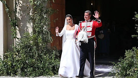 La boda de Cayetano Martínez de Irujo y Bárbara Mirjan, en imágenes