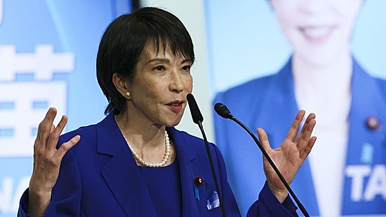 La ultraconservadora Takaichi se perfila como la primera mujer en asumir la jefatura de Gobierno en Japón