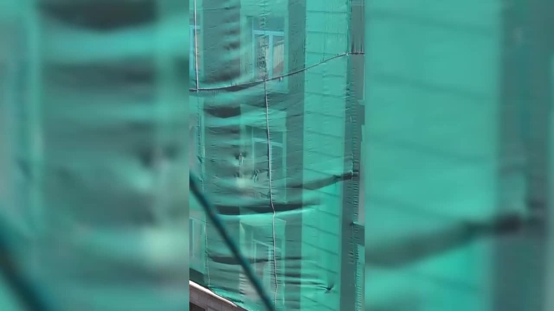 Vídeo derrumbe de un edificio en Madrid
