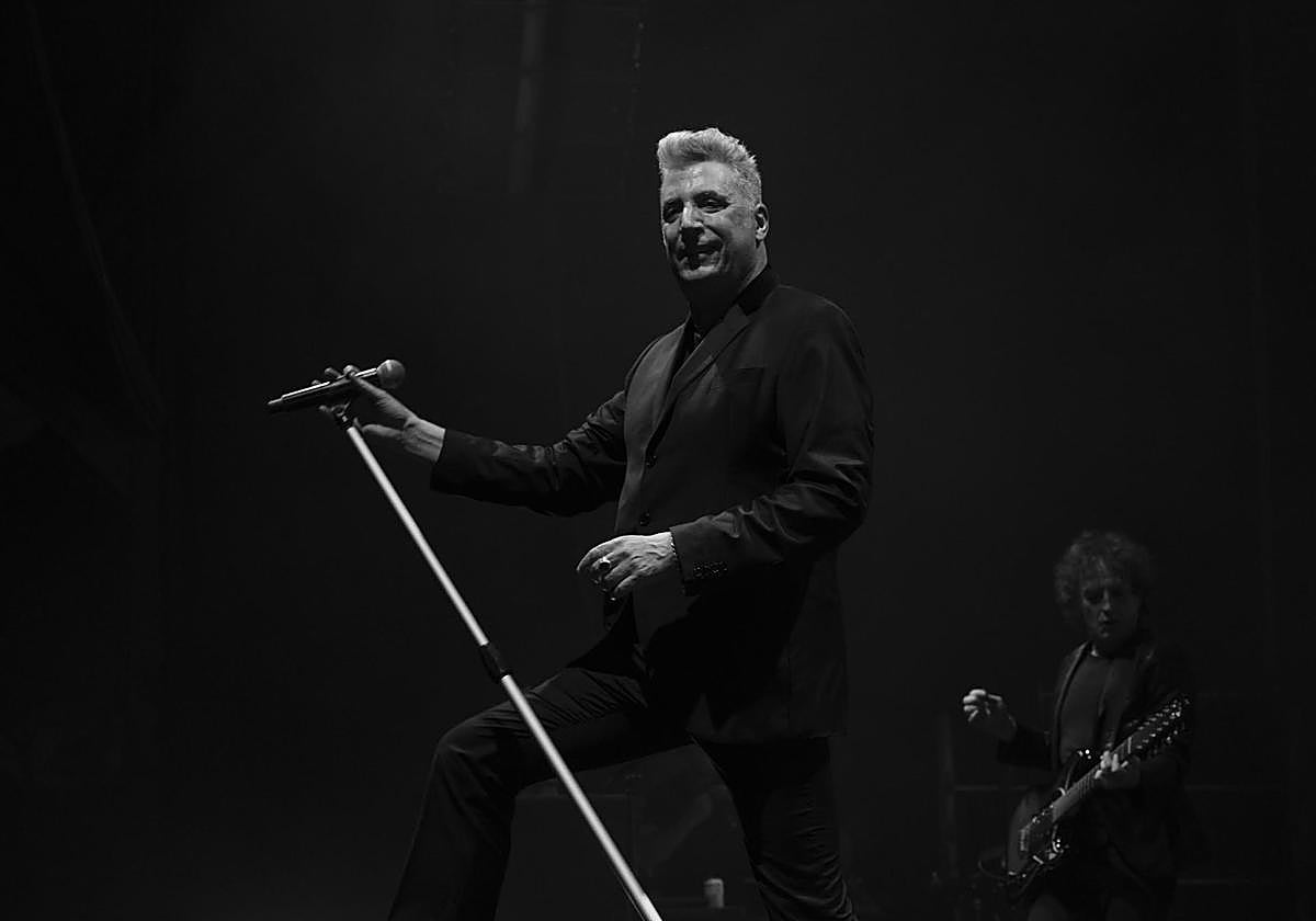 Loquillo, durante un concierto.