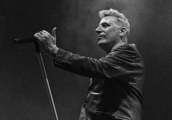 Loquillo, durante un concierto.