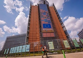Edificio de la Comisión Europea, en Bruselas.