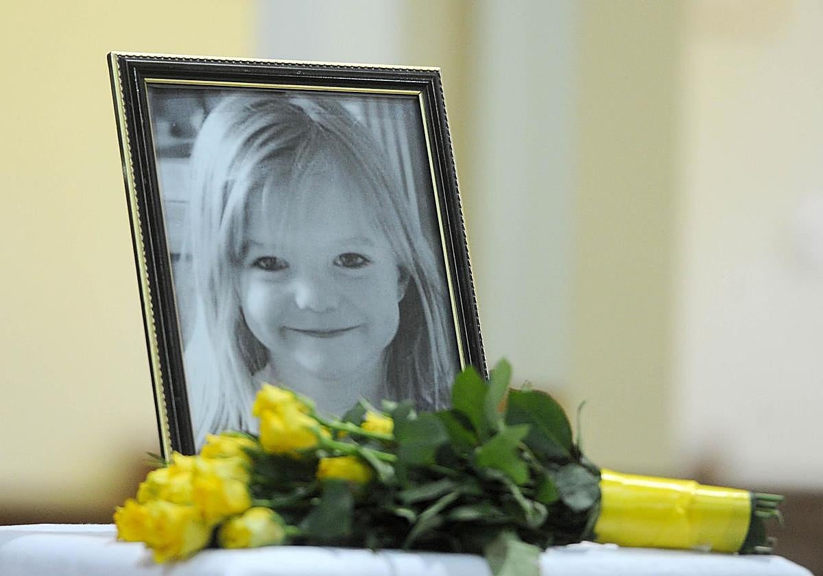 Un altar en recuerdo de Madeleine McCann.