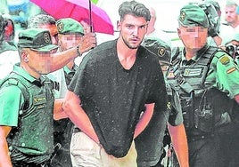 El futbolista Rafa Mir el día que fue puesto a disposición judicial.