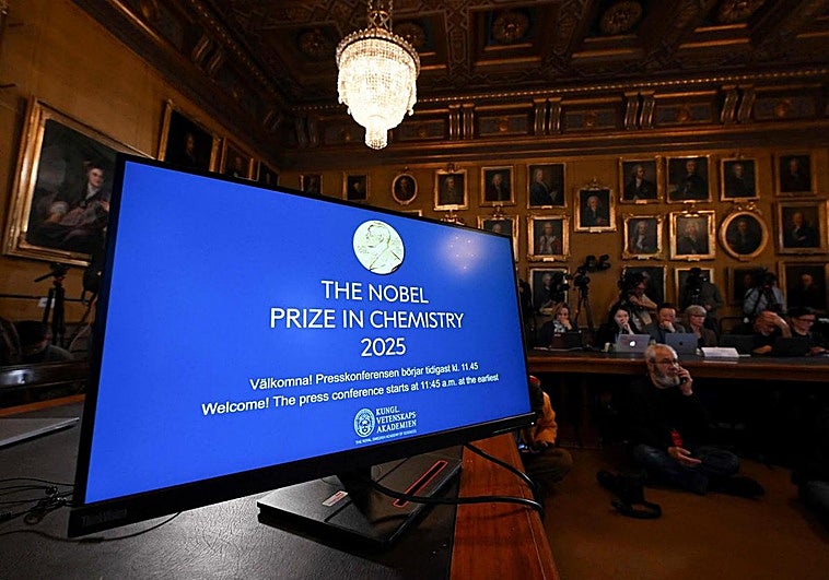 Kitagawa, Robson y Yaghi, premio Nobel de Química 2025