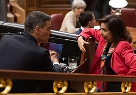 Pedro Sánchez y Margarita Robles