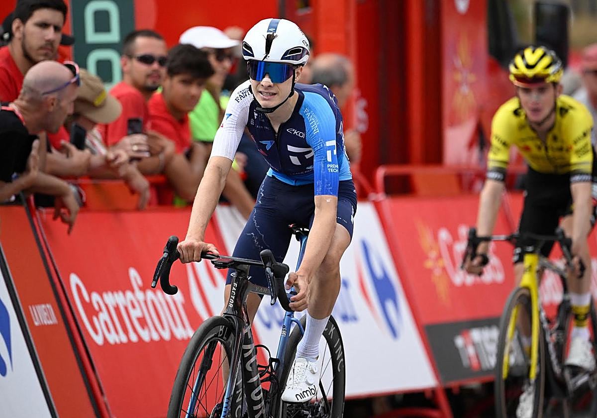 Matthew Riccitello, from the Israel-Premier Tech team.