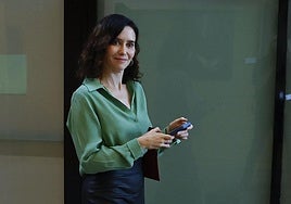La presidenta de la Comunidad de Madrid, Isabel Díaz Ayuso.
