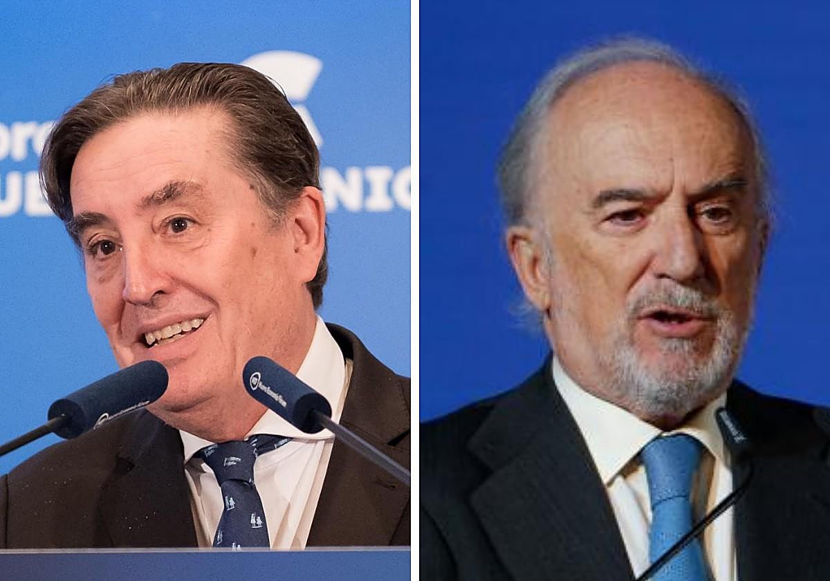 Luis García Montero y Santiago Muñoz Machado.