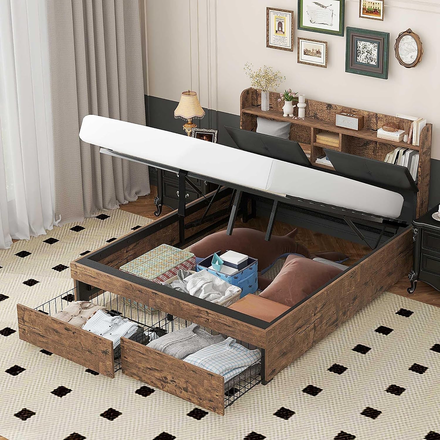 ¡No son simples camas! Son la solución de almacenaje que necesitas en tu dormitorio