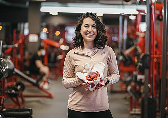 Raquel Barrachina, entrenadora especializada en suelo pélvico