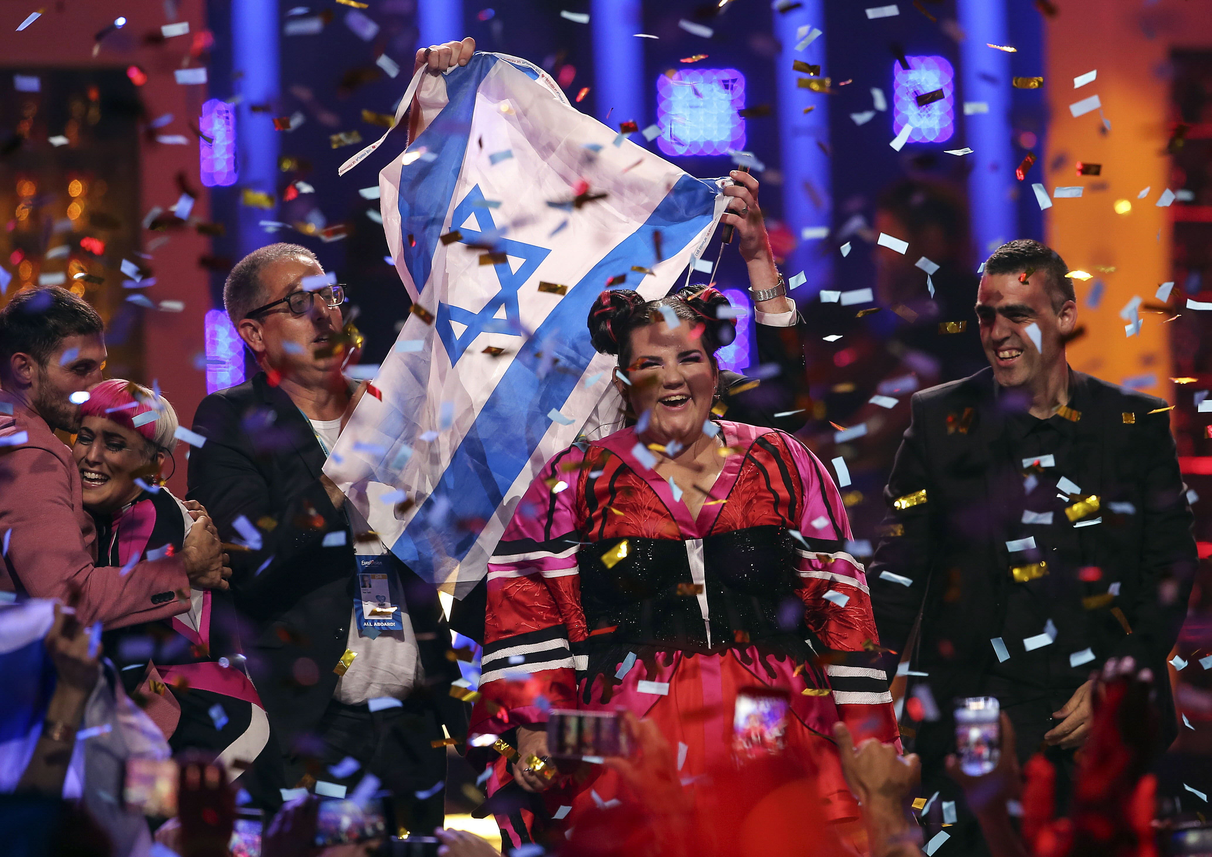 Netta Barzilai, la última representante israelí en ganar Eurovisión, en 2018.