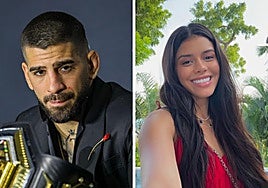 Ilia Topuria y Giorgina Uzcategui.