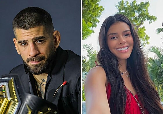 Ilia Topuria y Giorgina Uzcategui.