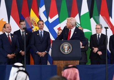 Trump a Sánchez: «¿Estáis trabajando en lo del PIB? Ya llegaremos a eso. Pero fantástico trabajo el que estáis haciendo»