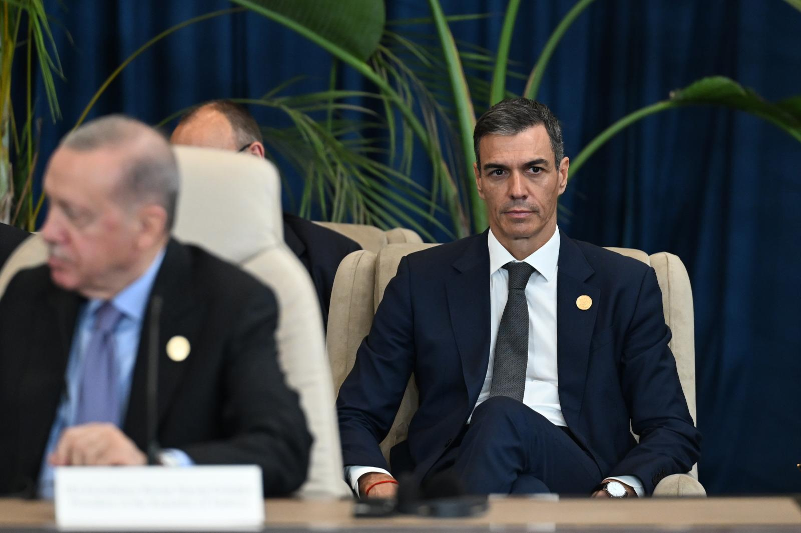 El presidente del Gobierno, Pedro Sánchez