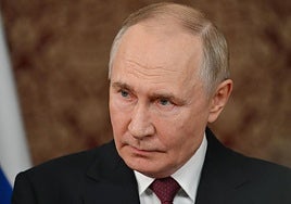 Vladímir Putin, presidente de Rusia.