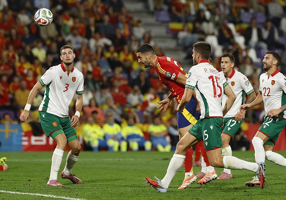 Así hemos narrado la goleada de España ante Bulgaria