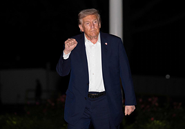 El presidente de Estados Unidos, Donald Trump